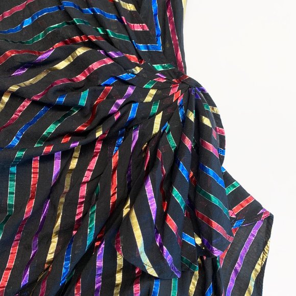 The Attico Wrap-Front Midi Dress - Picture 3 of 5